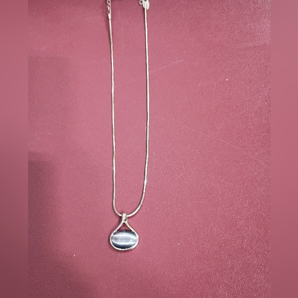 Lia Sophia Silver Pendant Necklace